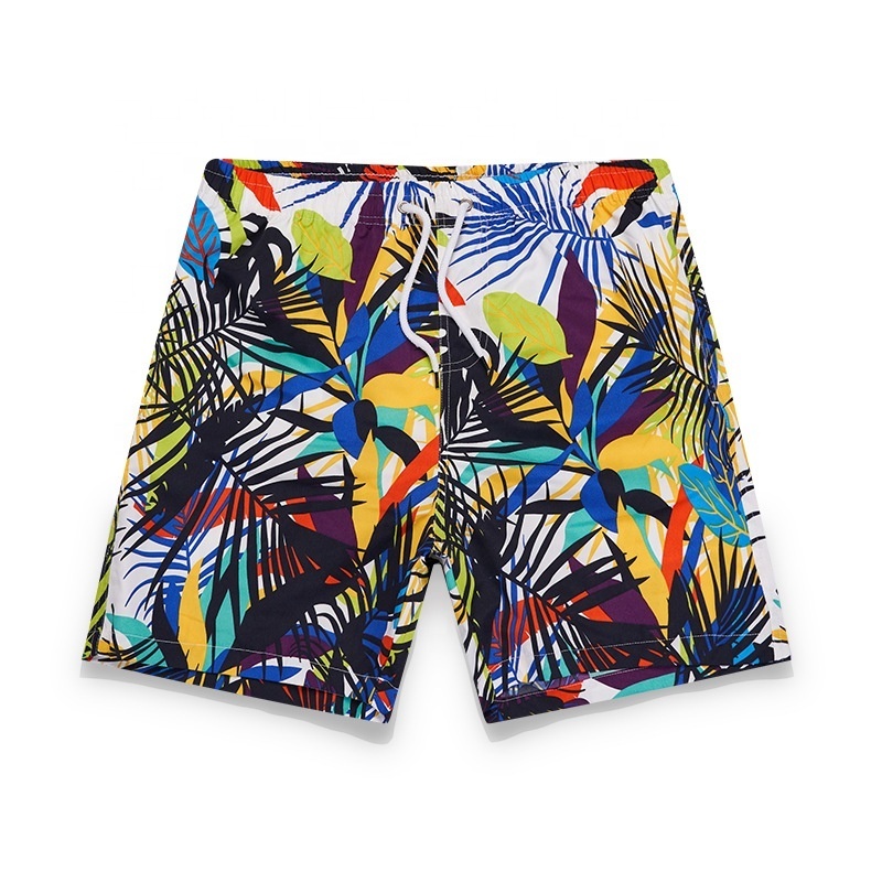 Wholesale of 2024 sublimation printed men's vacation beach pants quick drying sports beach wear volleyball  shorts