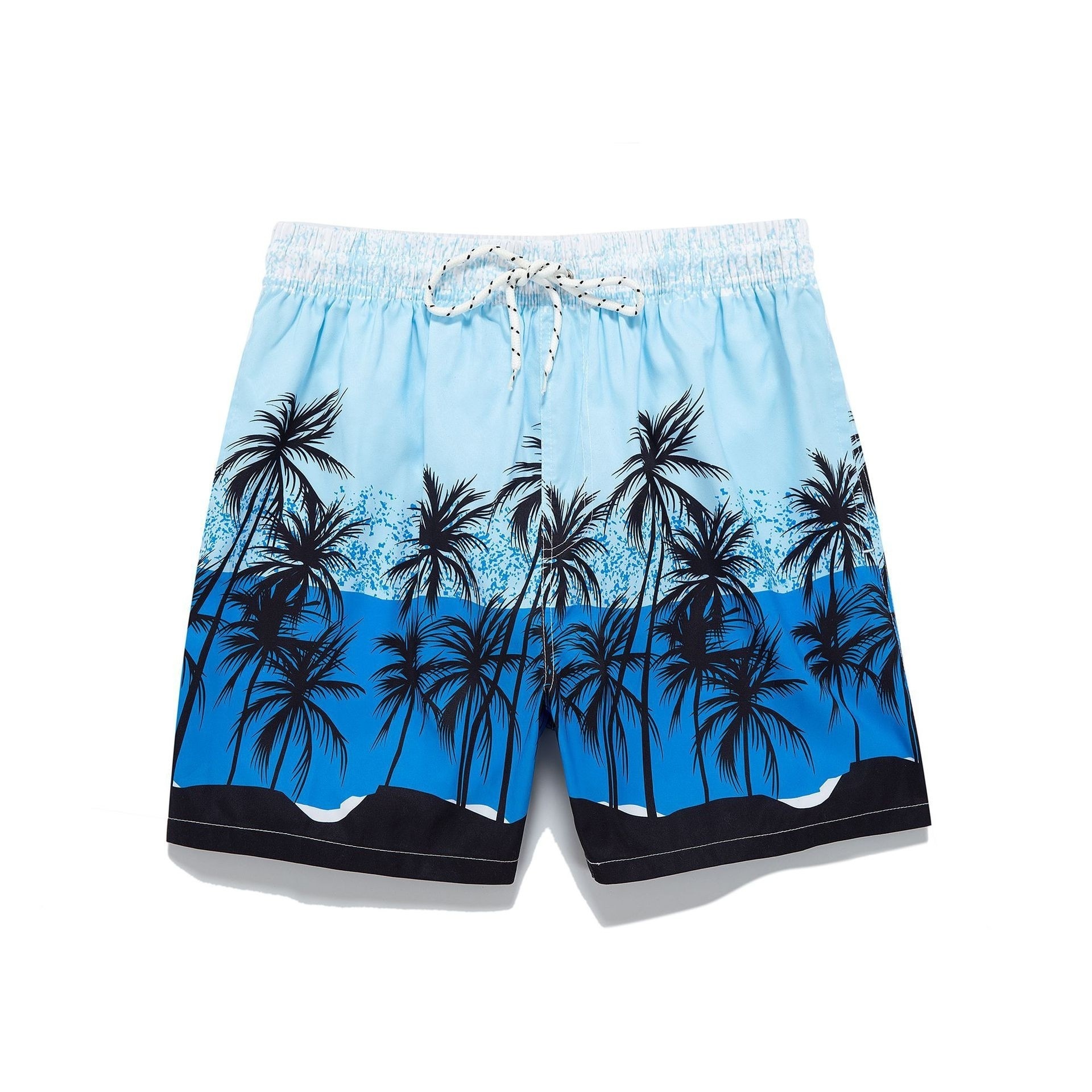 Wholesale of 2024 sublimation printed men's vacation beach pants quick drying sports beach wear volleyball  shorts