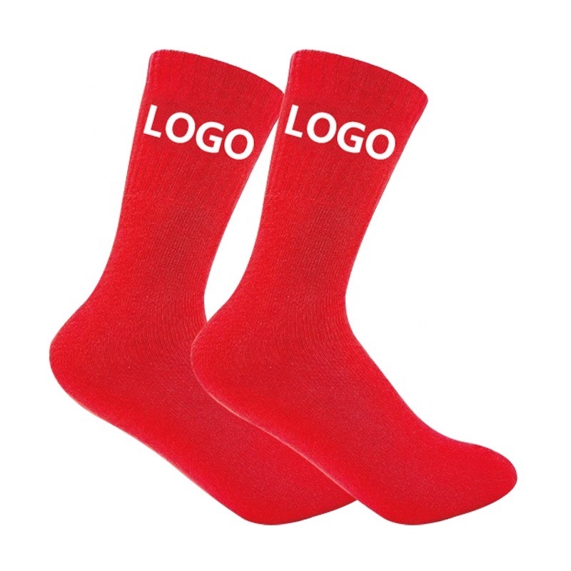 Wholesale Custom Logo Soccer white short leg men's Comfortable Casual Adults Knitted Compression sport Socks for Men Women