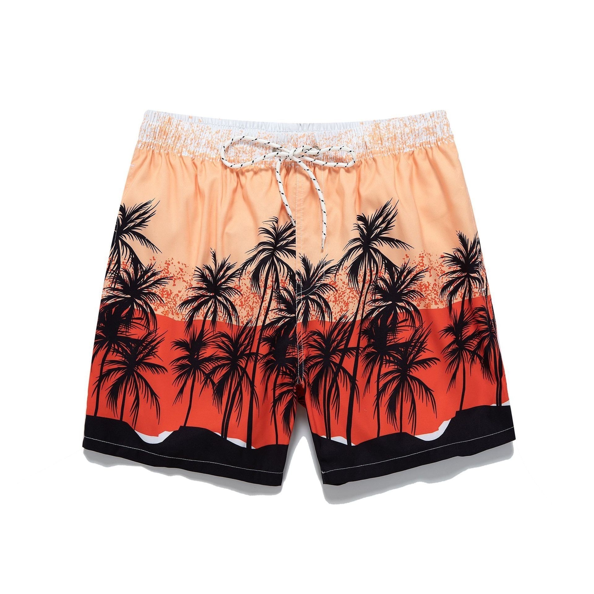 Wholesale of 2024 sublimation printed men's vacation beach pants quick drying sports beach wear volleyball  shorts