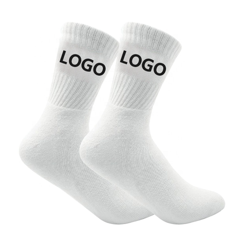 Wholesale Custom Logo Soccer white short leg men's Comfortable Casual Adults Knitted Compression sport Socks for Men Women