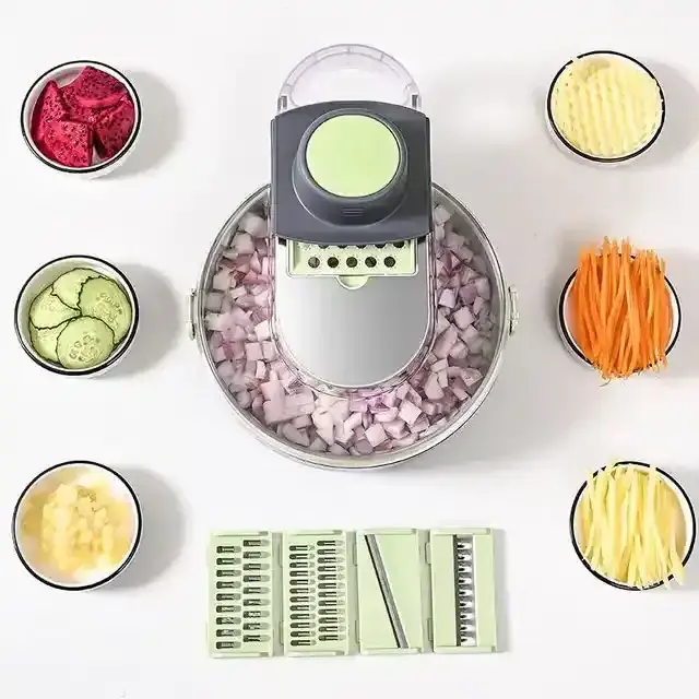 Vegetable Chopper Cutter 13 in 1 Veggie Chopper Slicer Dicer Pro Onion Chopper with Container and Hand Guard