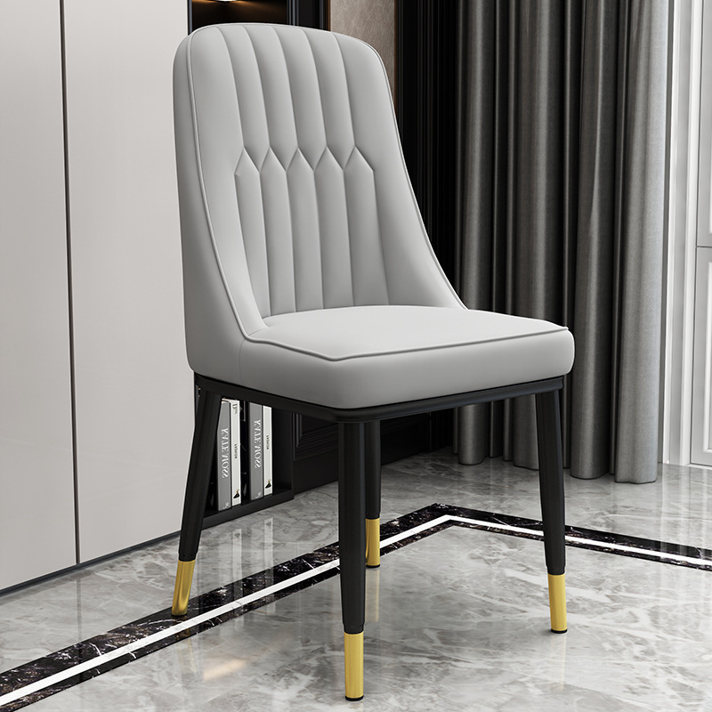 Modern Nordic dining chair  Cheap Contemporary Restaurant Hotel Dining Room  Leather plastic dining Chairs For Sale