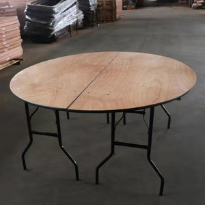 Hot sale   outdoor half moon table round tables for events party wedding