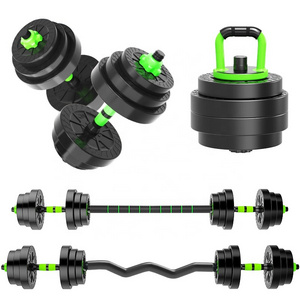 XD gym equipment 90lb cement dumbbells Multifunction dumbbell 40kg set adjustable dumbbell barbell