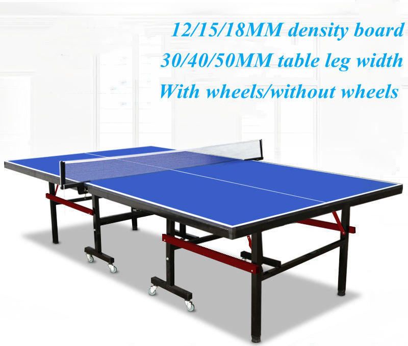 Factory high quality professional indoor outdoor adult sport foldable movable table tennis tables