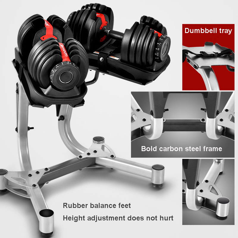 Dumbbell Stand Standard Metal Dumbbell Holder Weight Rack Home Gym equipment Adjustable Dumbbell Rack