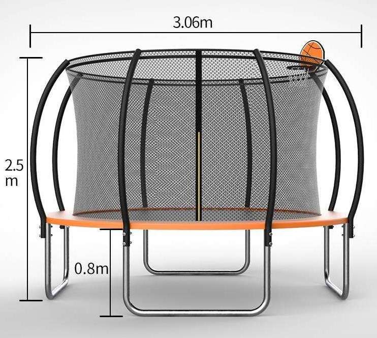 XD weight loss full exercise adult child outdoor basketball game custom high quality fitness trampoline