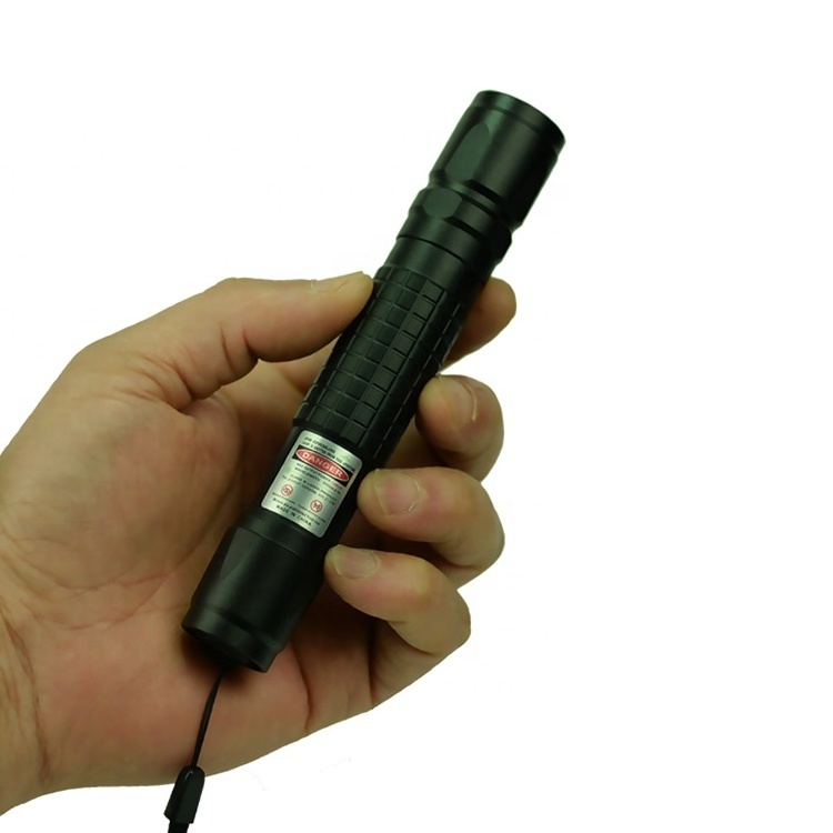 Metal green laser pointer manufacturers direct 532nm teaching laser pen flashlight often open switch