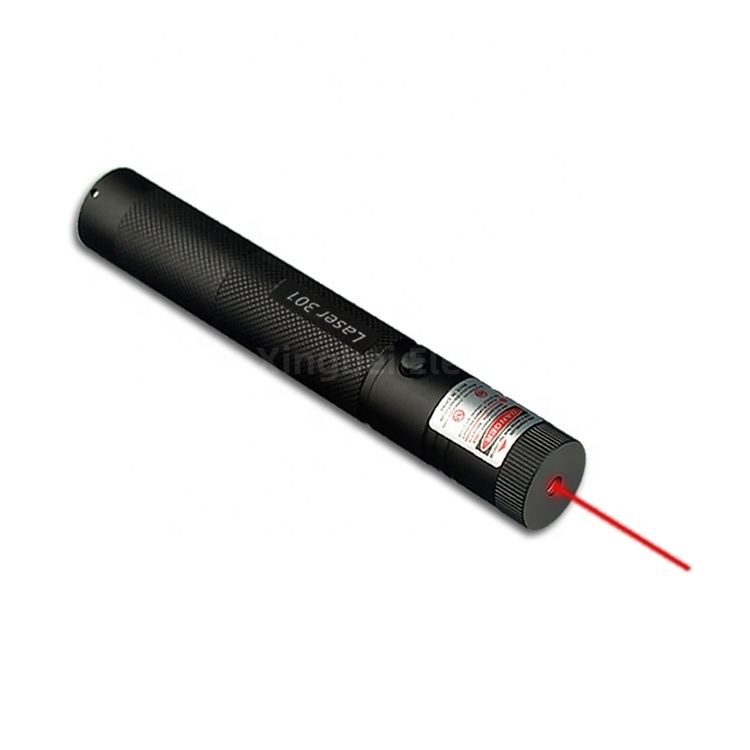 Factory direct sales new 301 single point adjustable red laser pointer 650nm laser indication teaching pen