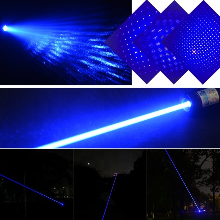 Portable USB 303 Charging 450nm low power  Blue Light Laser Pen Manufacturer Direct Sales  Laser Pen for Teaching