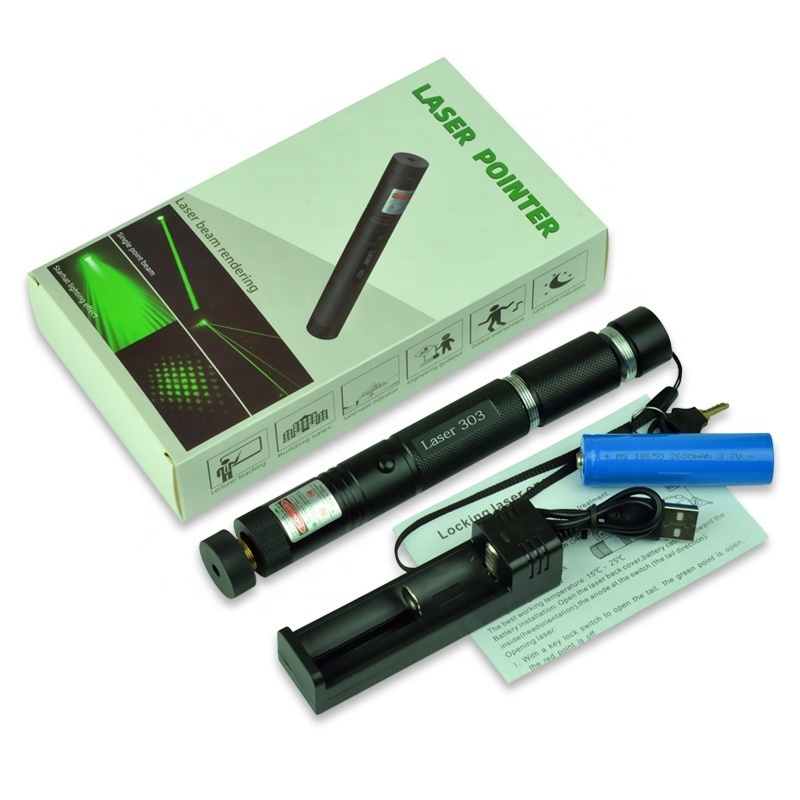 Factory direct sale high quality green light laser pointer for business meeting presentation and lecture