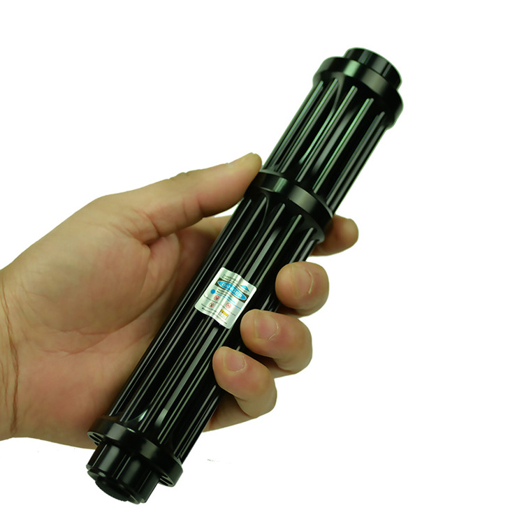 Aluminum alloy Gatling shaped laser pen 450nm blue laser pointer flashlight manufacturer direct sales extension