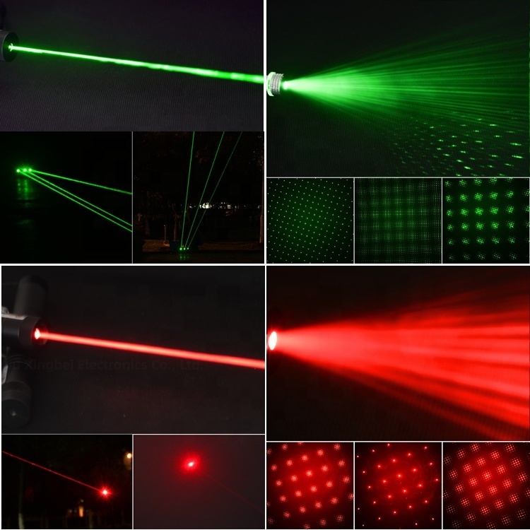 Manufacturer direct USB rechargeable green laser pointer aiming pointer built-in battery red laser pointer