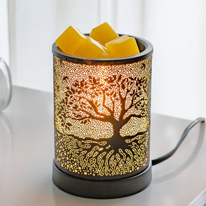 Electric Metal Candle Wax Scentsy Warmer Home Fragrance Diffuser with Fragrance