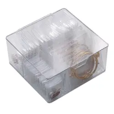 Hot Sale Anti Oxidation Jewelry Box High Quality Jewelry Box Portable Transparent Drawer Jewelry Storage Box