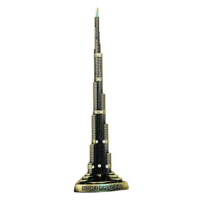 Hot Sale U A E emirates Travel Souvenir Model Home Decoration The Burj Khalifa Tower in Dubai