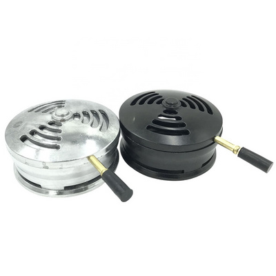 Hot Shisha Hookah Bowl Metal With Handle Heat Management Hookah Accessories Wholesale Charcoal Holder