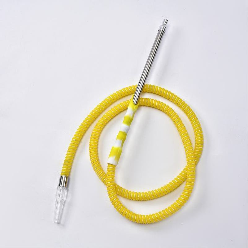 Hookah Hose Good Quality High Quality Stainless Smoking Tube Hot Sale Promotional Portable Ice Handle Water Electric Hookah Pipe