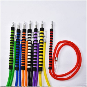 Hookah Pipe chicha electric Light Up New Fashion For Shisha Promotional Water 4 Hose Led Hubbly Bubbly Good Quality Shisha Hose