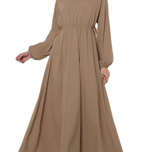 2023 Muslim Middle Eastern women's wear  Fashion batsleeve  Dresses