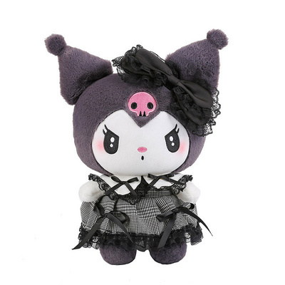 XT506 Wholesale Cute Japan Cartoon Sanrio Series Kuromi My Melody Hellokitty Plush Doll Sanrio My Melody Cinnamoroll Plush Toy