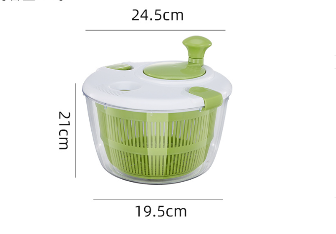 2023 New Design Kitchen Tools & Gadgets Vegetable Spin Dryer Hot Sale Mini Salad Spinner