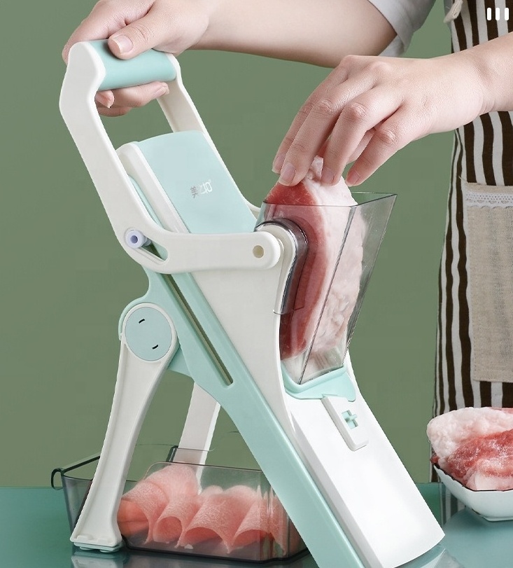 New Multifunctional Vegetable Slicer Multi Mandolin Potato Slicer Kitchen Chopper Julienne Chopping for Kitchen