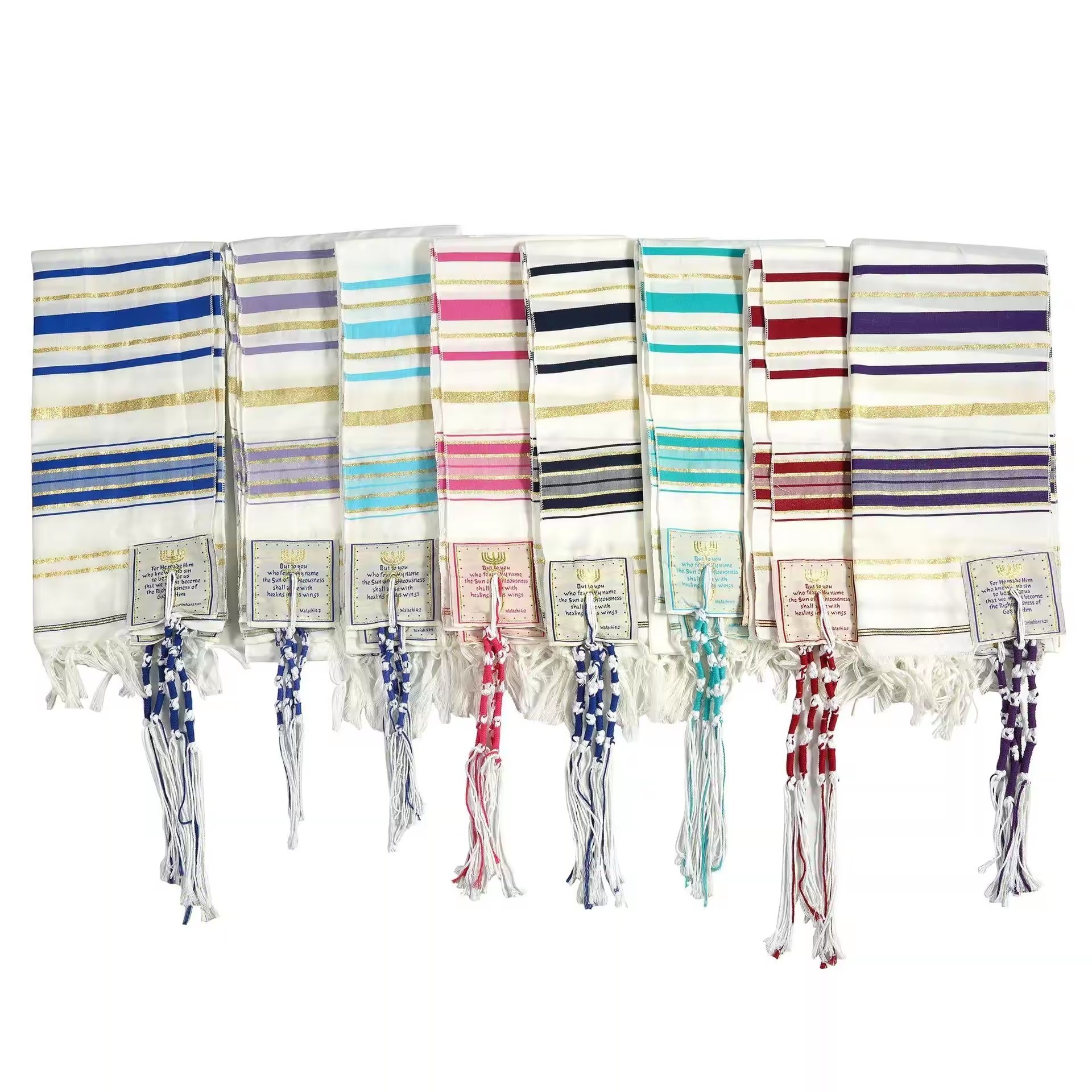 Gadol Tefillin 52*180cm Jewish Prayer Shawl Tallit Talit with Bag hijab scarf for prayer muslim ladies From Israel