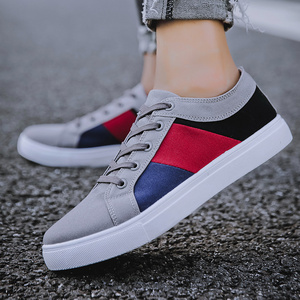 fashion casual cheap printed casual rubber shoes sneakers for men canvas size 48 new styles