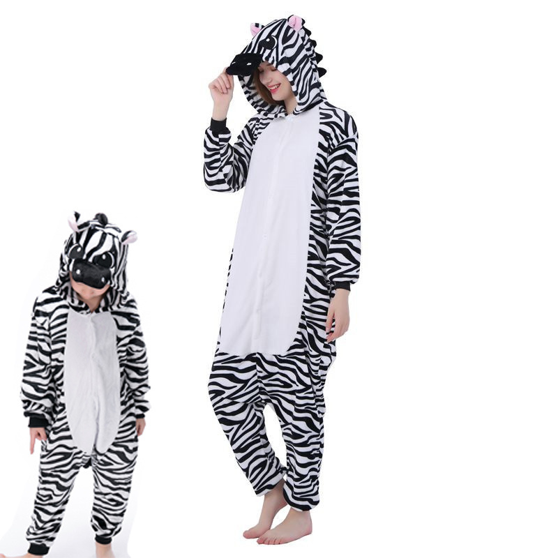 Green Purple Dragon Dinosaur Costume Kids Pajama Adult Animal Onesie Women Men Hooded Kegurumi Sleepwear Flannel Pijamas