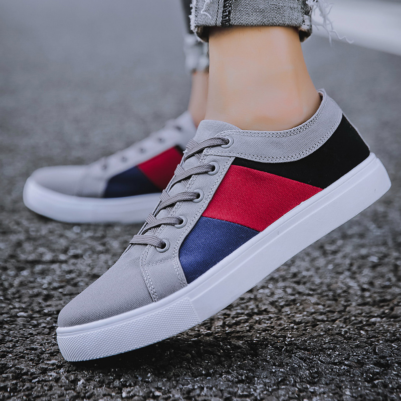 High Quality Red Boat Trendy Sports size 47 mens shoes Chaussures Femme Walking Style casual canvas distressed shoes for men