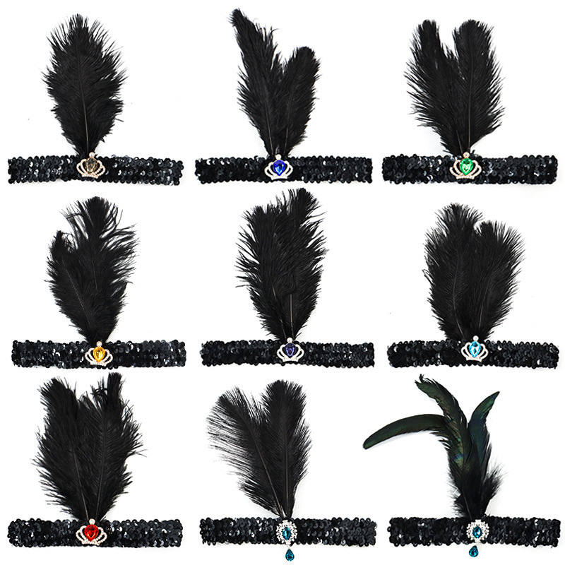 adult kids chlidren 1920's Deluxe Long Feather Boa Flapper Burlesque great gatsby accessories Long Fancy Dress 1920s fur scarf