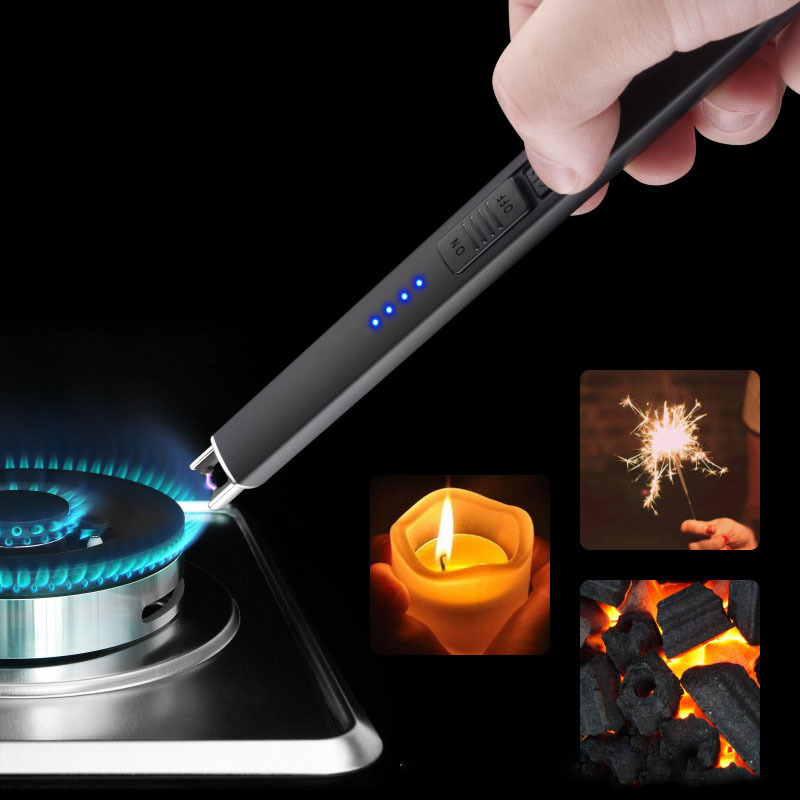 specialty Candle Lighter Long accessory to the candle jar USB pulse rechargeable lighter