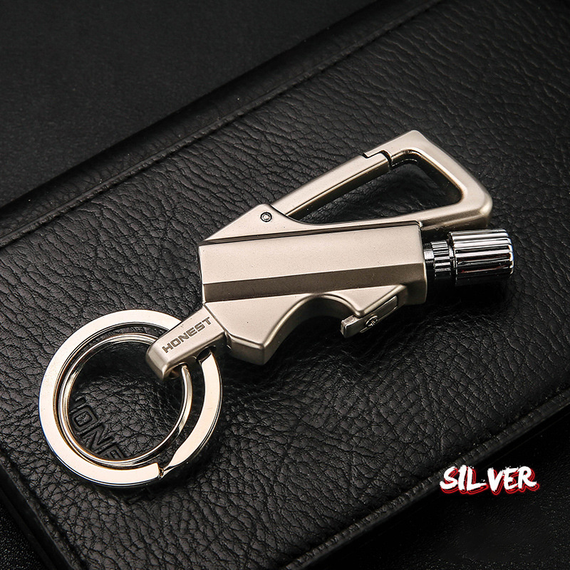 Wholesale lighters Multifunctional match kerosene lighter waterproof portable keychain lighter for outdoor