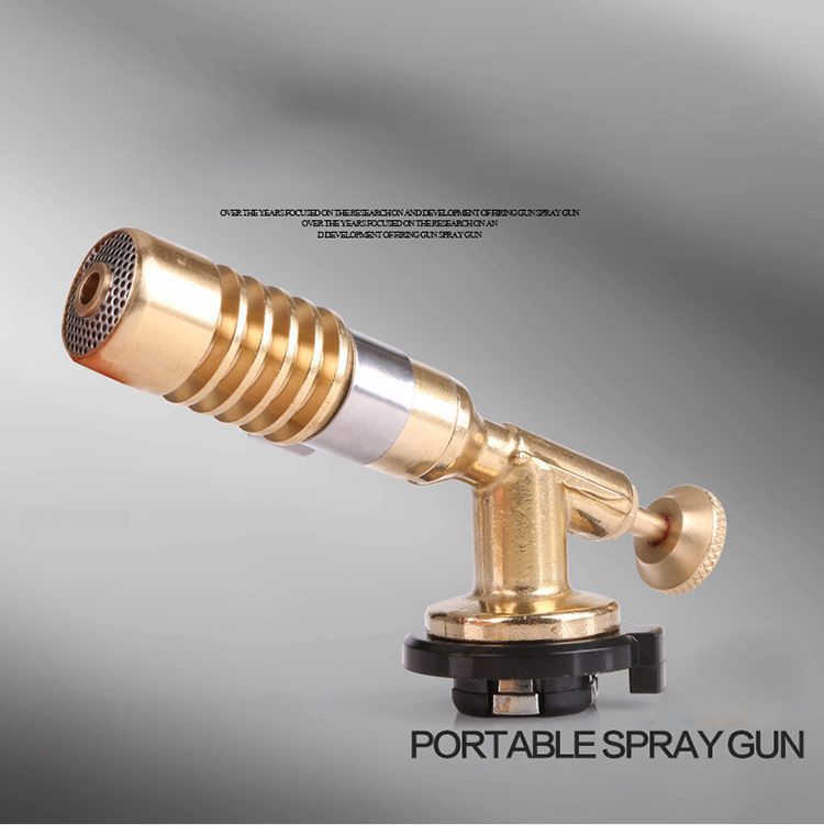 Portable Torch Butane Gas Welding Cooking Blow Torch Copper Gun Lighter Heating Welding Ignition Lighter