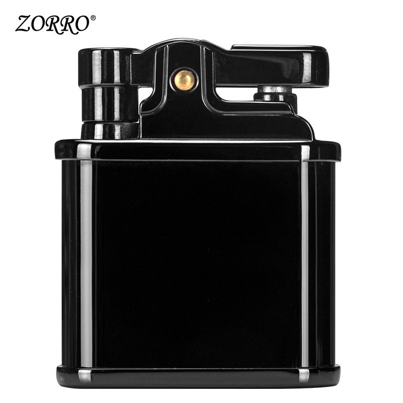 ZORRO classic kerosene lighter press ignition retro creative short cigarette lighter