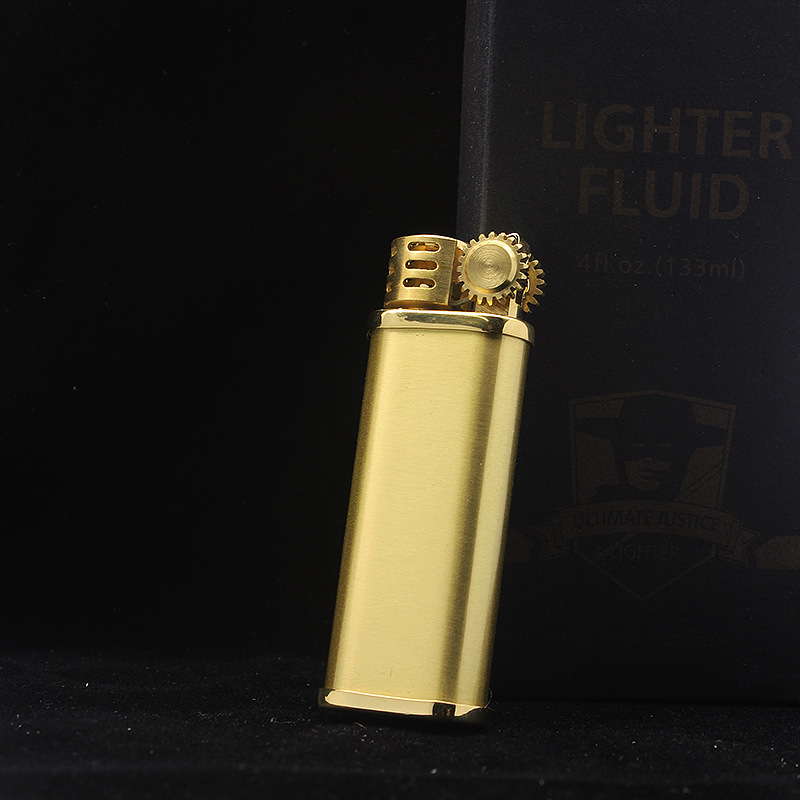 Zorro 588 Pudding Copper Shell Kerosene Lighter multiple sizes Portable windproof lighter for cigarette