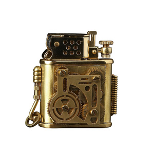 ZORRO Retro collect gear linkage lighter Creative Retrofit DIY hand-welded kerosene lighter