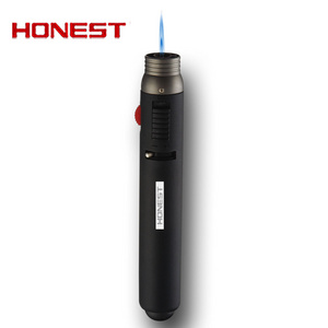 HONEST 503 Torch lighter blue flame and open flame lighter built-in portable stand blister package