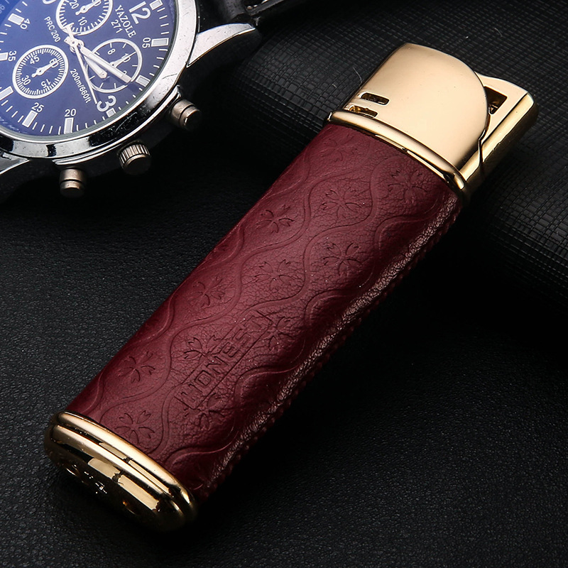 HONEST Creative Gas Lighter Refill Butane Portable Metal Lighter with Exquisite Gift Box Wholesale