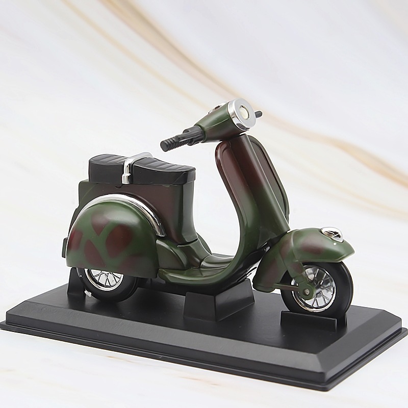 Battery car motorcycle desktop model inflatable open flame lighter