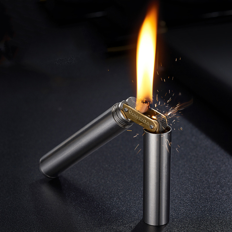 Nunchaku lighter for cigarette can put into cigarette case mini kerosene lighter