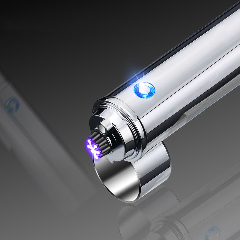 Six Arc USB Lighter With Light Rechargeable Pipe Cigar Lighter