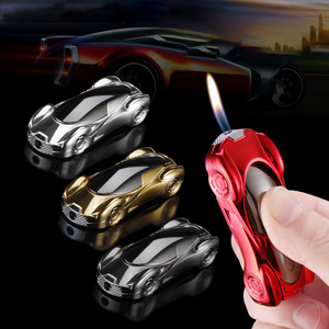 Wholesale Sports Car gas Torch lighter personality windproof lighter creative hot selling refillable lighters