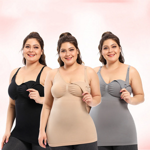 Plus Size Pregnant Body Women Breastfeeding Seamless High Stretch Front Button Maternity & Nursing Bras Xxxxxl Bra Underwear