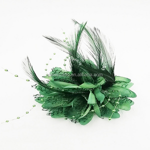 Factory Whole Multi Colors Millinery Flowers Feather Flowers for Hat Decoration