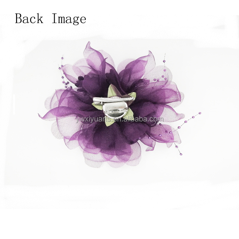 Wedding Hats Decorative Millinery Flowers Corsage Flower for Women Headdress Decoration