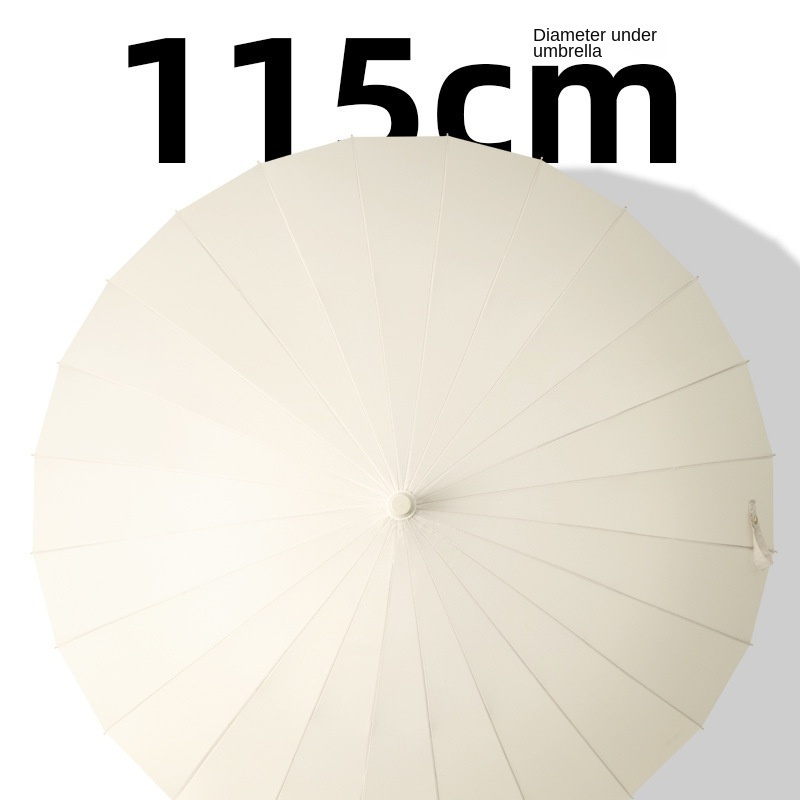 24 bone full-automatic umbrella with waterproof cover umbrella large long handle straight umbrella for two people can withstand