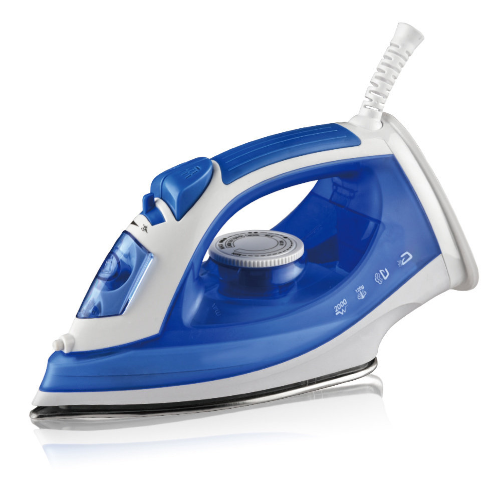 Color Box Soleplate Electrospray Steam Iron Automatic Handheld Ceramic Home 2023 Factory Best Selling 2000 Watt 1.5 220 Electric